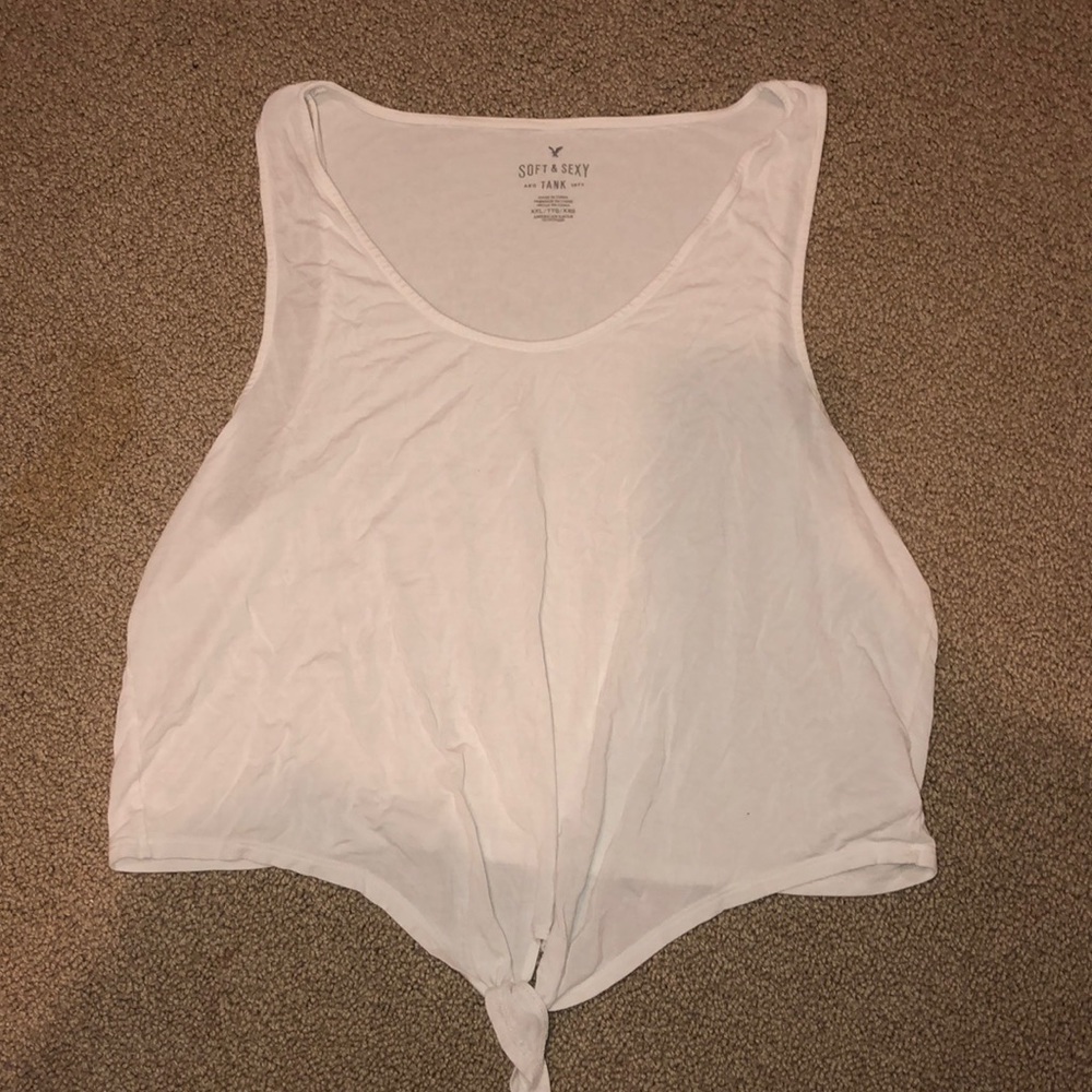 Soft & Sexy white tank top